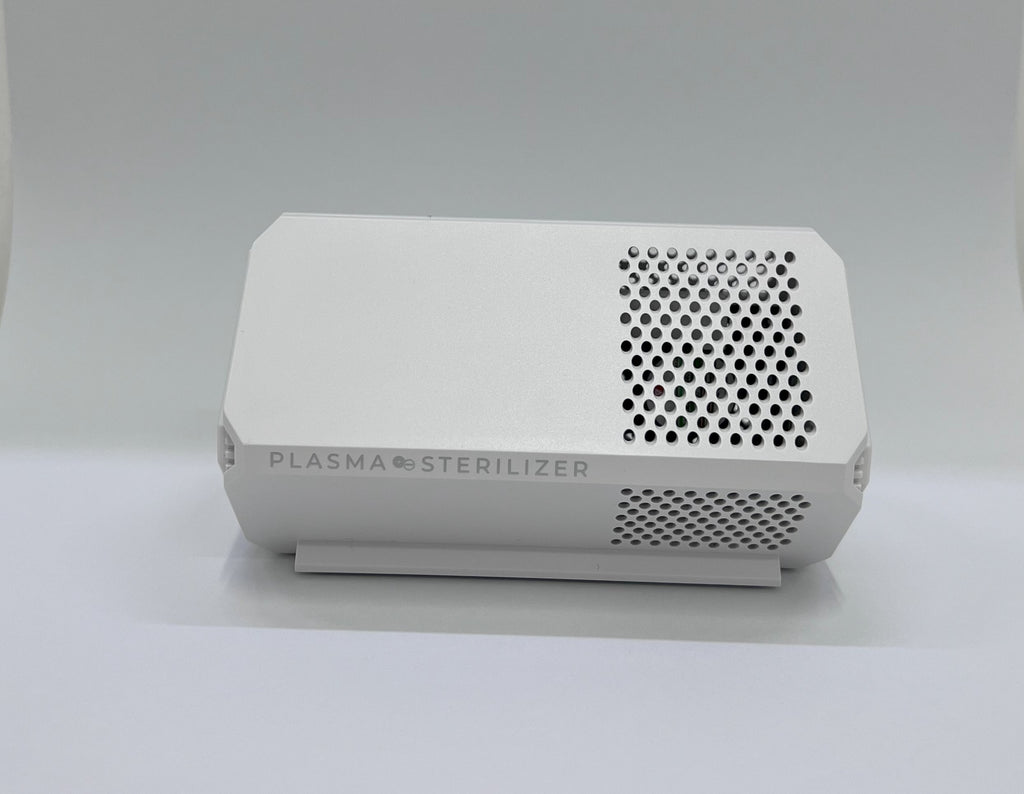 AIRE Plasma car air purifier mounted in a vehicle dashboard